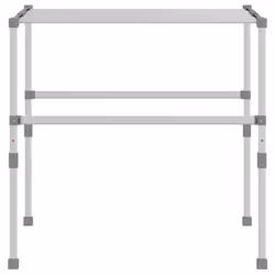 vidaXL Laundry Dryer Airer Clothes Drying Rack Laundry Drying Stand Aluminium