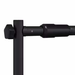 vidaXL Backdrop Stands Adjustable Background Support Stand 2 pcs Black Steel - 254 x 243 cm - Additional view 6
