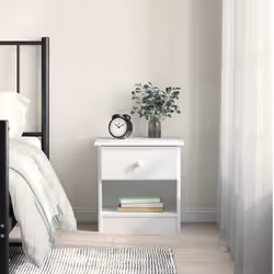 VidaXL 353914 nightstand/bedside table White