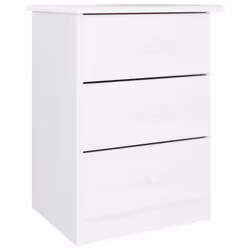 VidaXL 353918, White, Pinewood, ALTA, 410 mm, 350 mm, 555 mm
