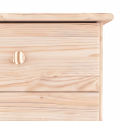 vidaXL Chest of Drawers Wooden Storage Cabinet Sideboard ALTA Solid Wood Pine - brown - Additional view 6