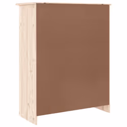 vidaXL Shoe Cabinet Shoe Storage Unit Cupboard Shoe Rack ALTA Solid Wood Pine - brown - Additional view 5