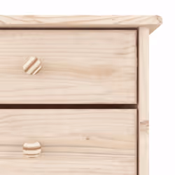 vidaXL Shoe Cabinet Shoe Storage Unit Cupboard Shoe Rack ALTA Solid Wood Pine - brown - Additional view 6