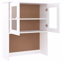 vidaXL Dresser Top Wooden Kitchen Shelf Top for Highboard ALTA Solid Wood Pine - white - Additional view 4