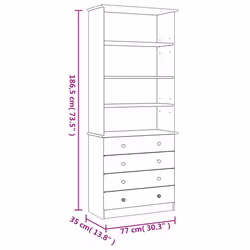 VidaXL 353954 living room bookcase - Additional view 8