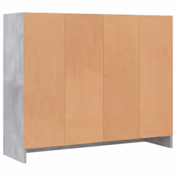 vidaXL Sideboard Storage Cabinet Side Board Highboard Cupboard Engineered Wood - concrete grey - Additional view 7