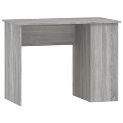 vidaXL Desk Office Computer Desk Study Desk Writing Table Engineered Wood - grey sonoma