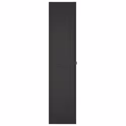 ) vidaXL Outdoor Storage Cabinet Terrace Patio Garden Cabinet Tool Cupboard PP - black, 65 x 37 x 165 cm (31 x 31 cm - Additional view 4
