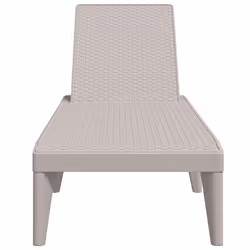 VidaXL 364216 outdoor chair Lounge Polypropylene (PP) Cappuccino - Additional view 4