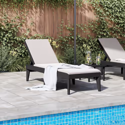 VidaXL 364219 outdoor chair Lounge Polypropylene (PP) Anthracite