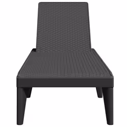 VidaXL 364219 outdoor chair Lounge Polypropylene (PP) Anthracite - Additional view 4