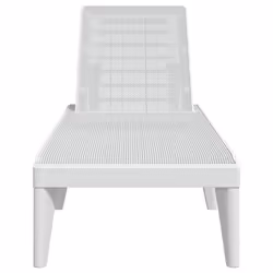 VidaXL 364222 outdoor chair Lounge Padded seat Polypropylene (PP) White - Additional view 4