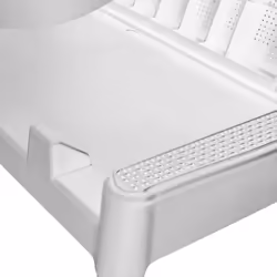 VidaXL 364222 outdoor chair Lounge Padded seat Polypropylene (PP) White - Additional view 8