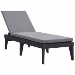 VidaXL 364223, Lounge, Padded seat, Polypropylene (PP), Anthracite, Polyester, 110 kg