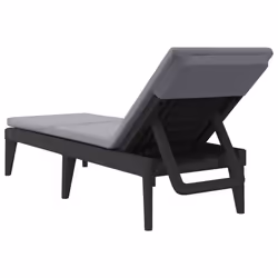 VidaXL 364223 outdoor chair Lounge Padded seat Polypropylene (PP) Anthracite - Additional view 6