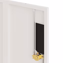vidaXL Office Cabinet Steel Filing Storage File Cabinet Cupboard Under Desk - white, 90 x 40 x 40 cm - Additional view 6