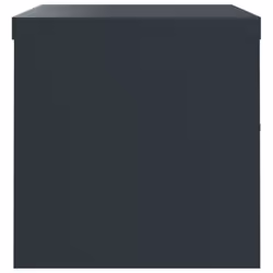 vidaXL Office Cabinet Steel Filing Storage File Cabinet Cupboard Under Desk - anthracite, 90 x 40 x 40 cm - Additional view 4