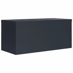 vidaXL Office Cabinet Steel Filing Storage File Cabinet Cupboard Under Desk - anthracite, 90 x 40 x 40 cm - Additional view 5