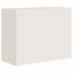 vidaXL Office Cabinet Steel Filing Storage File Cabinet Cupboard Under Desk - white, 90 x 40 x 70 cm - Additional view 5