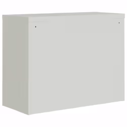 vidaXL Office Cabinet Steel Filing Storage File Cabinet Cupboard Under Desk - light grey, 90 x 40 x 70 cm - Additional view 5