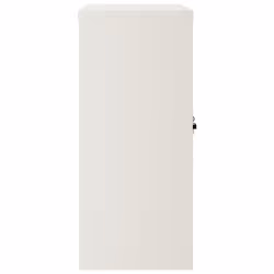 vidaXL Office Cabinet Steel Filing Storage File Cabinet Cupboard Under Desk - white, 90 x 40 x 90 cm - Additional view 7