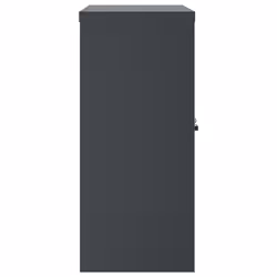 vidaXL Office Cabinet Steel Filing Storage File Cabinet Cupboard Under Desk - anthracite, 90 x 40 x 90 cm - Additional view 6