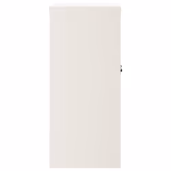 vidaXL File Cabinet Locking Office Storage Cabinet Filing Cabinet White Steel - Additional view 4