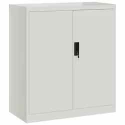 vidaXL File Cabinet Locking Storage Cabinet Filing Cabinet Light Grey Steel - Additional view 9