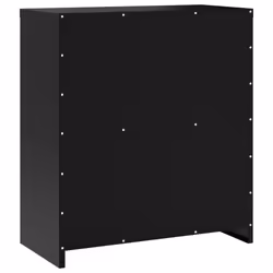 vidaXL File Cabinet Locking Office Storage Cabinet Filing Cabinet Black Steel - Additional view 3