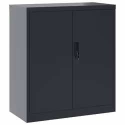 vidaXL File Cabinet Locking Storage Cabinet Filing Cabinet Anthracite Steel - Additional view 9