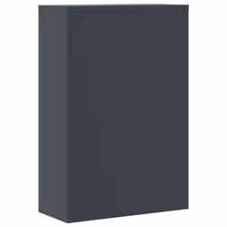 vidaXL Office Cabinet Steel Filing Storage File Cabinet Cupboard Under Desk - anthracite, 90 x 40 x 140 cm - Additional view 5