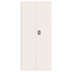 vidaXL Office Cabinet Steel Filing Storage File Cabinet Cupboard Under Desk - white, 90 x 40 x 200 cm - Additional view 5