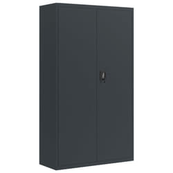 vidaXL File Cabinet Locking Storage Cabinet Filing Cabinet Anthracite Steel