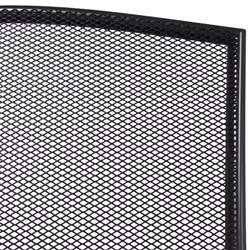 vidaXL Garden Dining Set Outdoor Table and Chair Armchairs Anthracite Steel - 165 cm table length/ 5 piece - Additional view 5