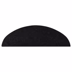 vidaXL Self-adhesive Stair Mats Carpet Stair Treads Stair Step Protector Rug - black, 65 x 22.5 cm - Additional view 4