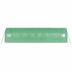 vidaXL Greenhouse Walk in Greenhouse with Steel Frame Patio Outdoor Grow House - 8 x 2 x 2 m - Additional view 4