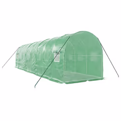 vidaXL Greenhouse Walk in Greenhouse with Steel Frame Patio Outdoor Grow House - 8 x 2 x 2 m - Additional view 5
