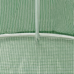 vidaXL Greenhouse Walk in Greenhouse with Steel Frame Patio Outdoor Grow House - green, 10 x 2 x 2 m - Additional view 8