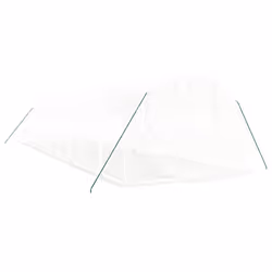 vidaXL Greenhouse Plant House with Steel Frame Polytunnel Greenhouse White - white, 10 x 3 x 2 m