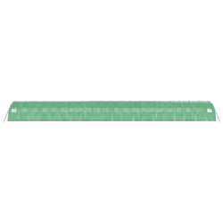 vidaXL Greenhouse Plant House with Steel Frame Polytunnel Greenhouse White - green, 20 x 4 x 2 m - Additional view 4