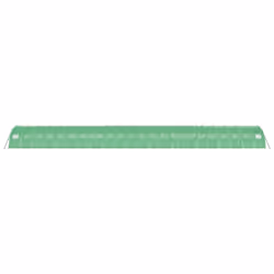 vidaXL Greenhouse Plant House with Steel Frame Polytunnel Greenhouse White - green, 22 x 4 x 2 m - Additional view 4