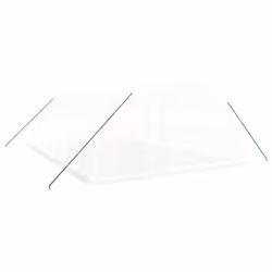 vidaXL Greenhouse Plant House with Steel Frame Polytunnel Greenhouse White - white, 6 x 4 x 2 m - Additional view 2