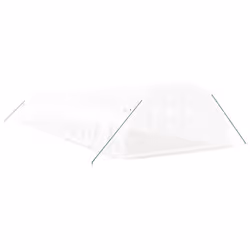 vidaXL Greenhouse Plant House with Steel Frame Polytunnel Greenhouse White - white, 16 x 4 x 2 m - Additional view 5