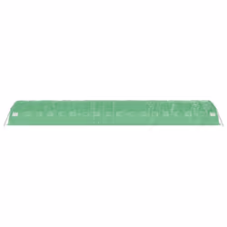 vidaXL Greenhouse Plant House with Steel Frame Polytunnel Greenhouse Green - green, 18 x 5 x 2.3 m - Additional view 4