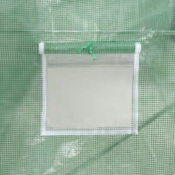 vidaXL Greenhouse Plant House with Steel Frame Polytunnel Greenhouse Green - green, 20 x 5 x 2.3 m - Additional view 9