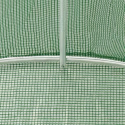 vidaXL Greenhouse Plant House with Steel Frame Polytunnel Greenhouse Green - green, 22 x 5 x 2.3 m - Additional view 8