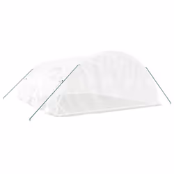 vidaXL Greenhouse Plant House with Steel Frame Polytunnel Greenhouse Green - white, 6 x 5 x 2.3 m - Additional view 5