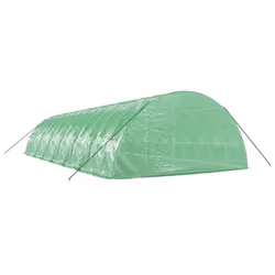 vidaXL Greenhouse Plant House with Steel Frame Polytunnel Greenhouse Green - 14 x 6 x 2.85 m - Additional view 5