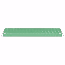 vidaXL Greenhouse Plant House with Steel Frame Polytunnel Greenhouse Green - green, 18 x 6 x 2.85 m - Additional view 4
