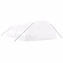 vidaXL Greenhouse Plant House with Steel Frame Polytunnel Greenhouse Green - white, 12 x 6 x 2.85 m - Additional view 5